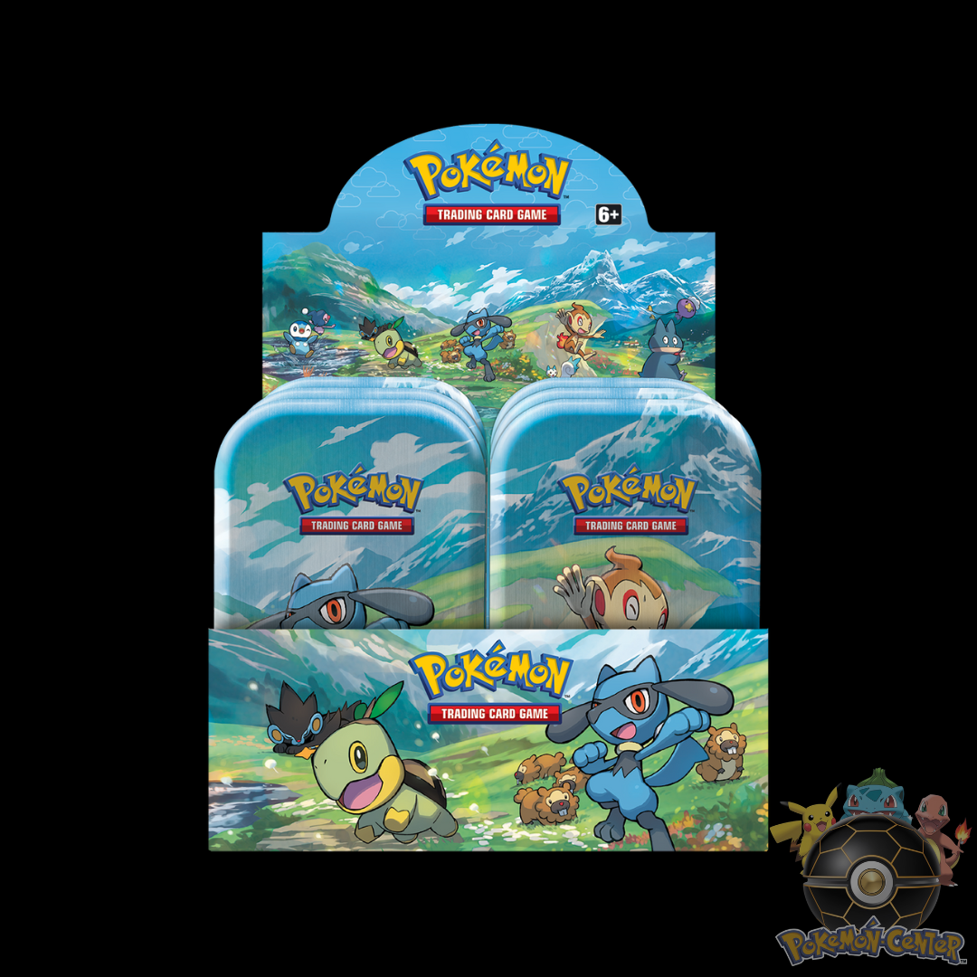 Pokémon TCG: Sinnoh Stars Mini Tin 2022 Display