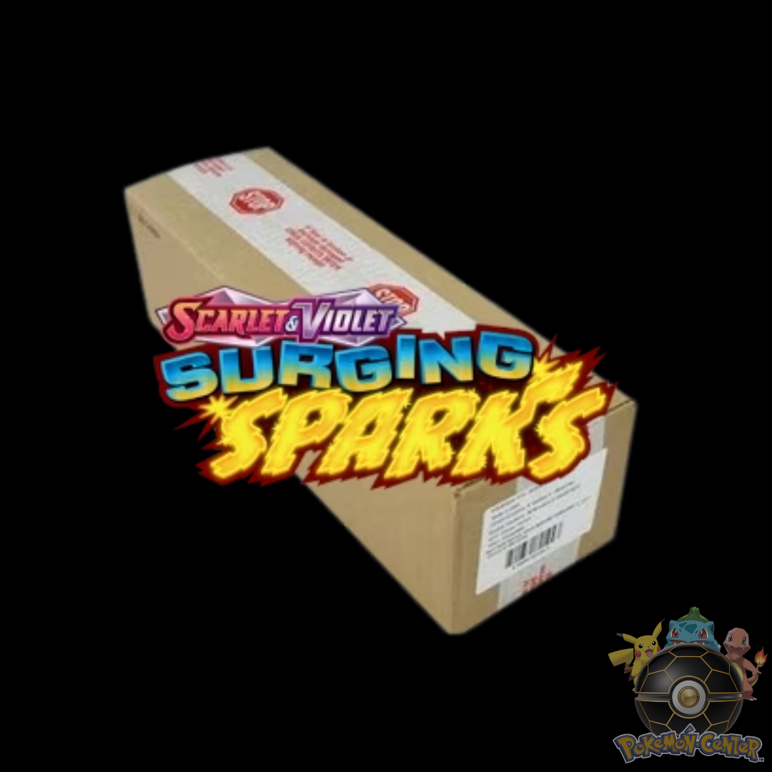 Pokémon Surging Sparks Booster Box Case 6 Booster Boxen