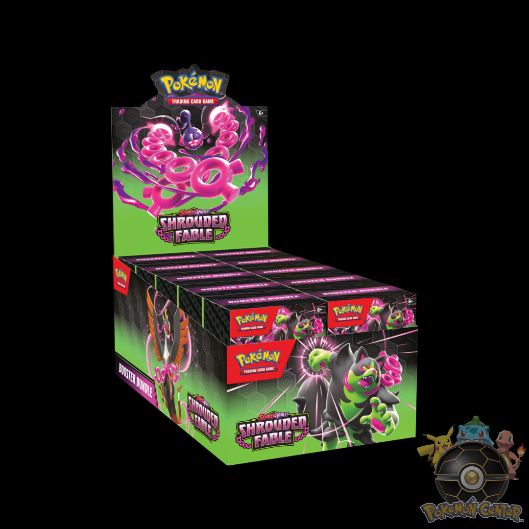 Pokémon Scarlet & Violet Shrouded Fable Booster Bundle Display