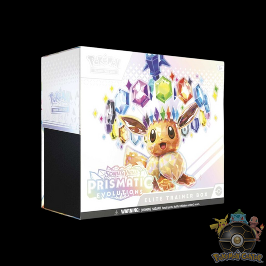 Pokémon Scarlet & Violet Prismatic Evolutions Elite Trainer Box