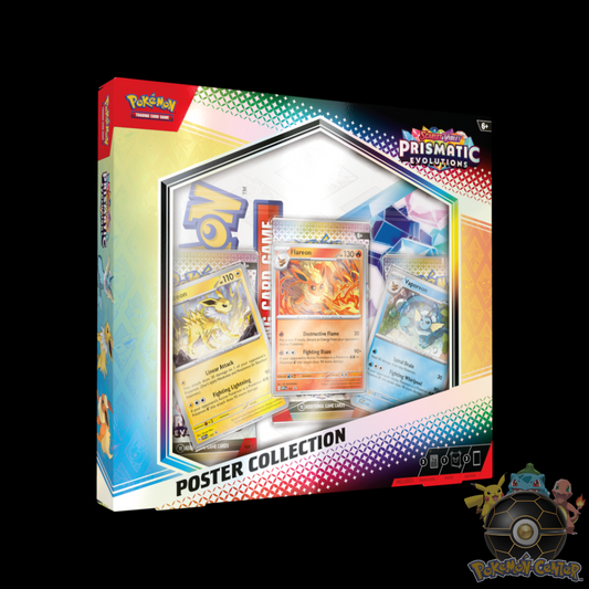 Pokémon Scarlet & Violet Prismatic Evolutions Poster Collection
