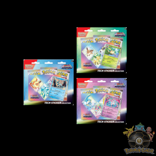 Pokémon Scarlet & Violet Prismatic Evolutions Tech Sticker