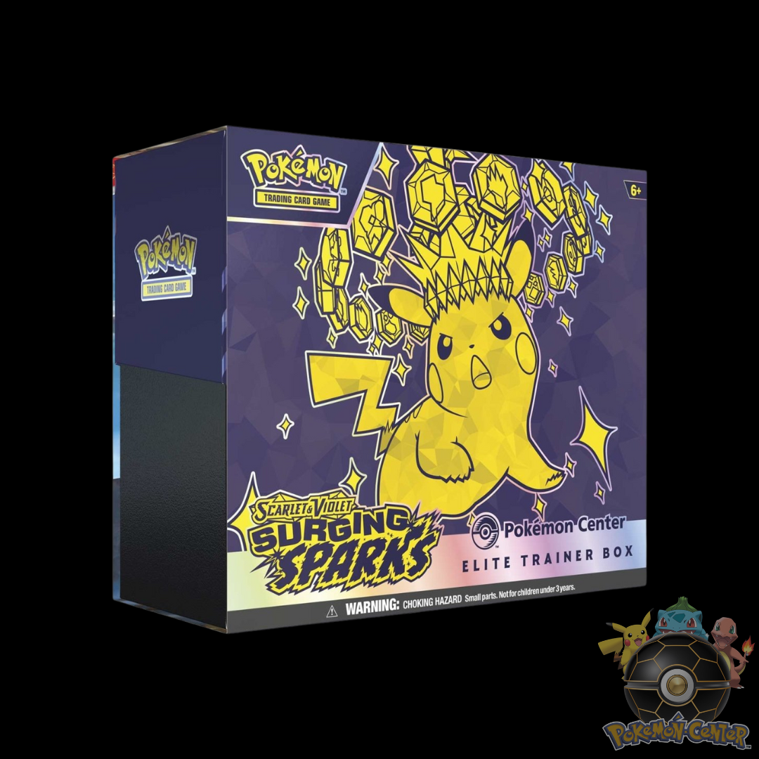 Pokémon Surging Sparks Pokémon Center Elite Trainer Box